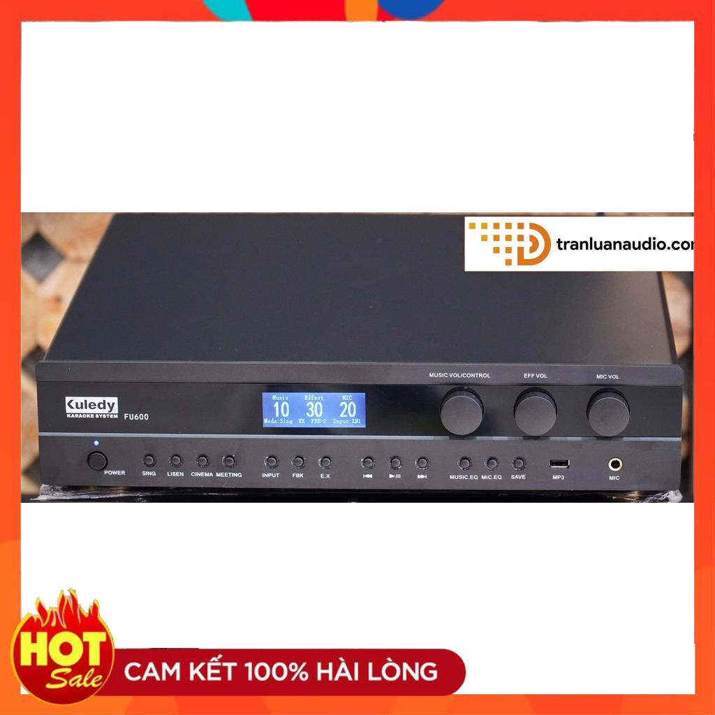 [Mã ELCE5T giảm 6% đơn 5000K] Hàng Chính Hãng - Vang số liền amplifier KULEDY FU600