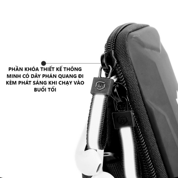 Túi đeo tay chạy bộ túi chạy bộ nam nữ bao đeo tay đựng điện thoại cao cấp chống nước phản quang thể thao YIPINU