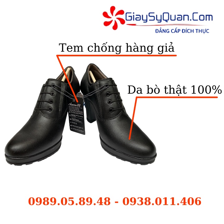 Giày cao gót nữ 9cm - Giày nữ da bò thật 100% kiểu dáng hiện đại, bảo hành keo 12 tháng mã 791A