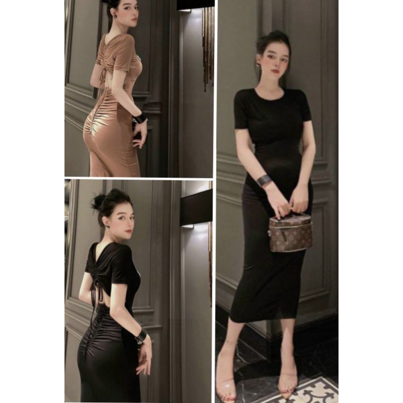 ĐẦM BODY RÚT DÂY LƯNG ĐẸP XUẤT SẮC