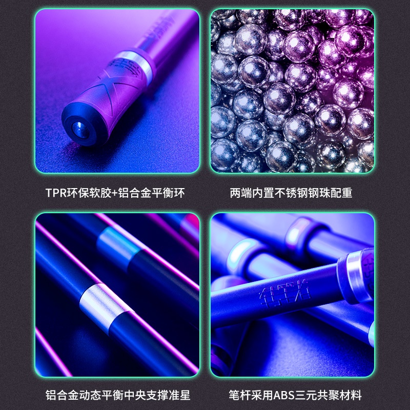 Bút quay ngón tay chống trượt tùy chọn màu sắc giúp giảm căng thẳng bút xoay