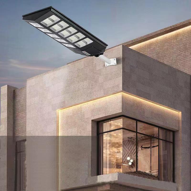 Đèn Năng Lượng Mặt Trời Liền Thể 2 Cánh KITAWA 240W, 360W, 500W, Cảm Biến Chuyển Động, BH 1 năm