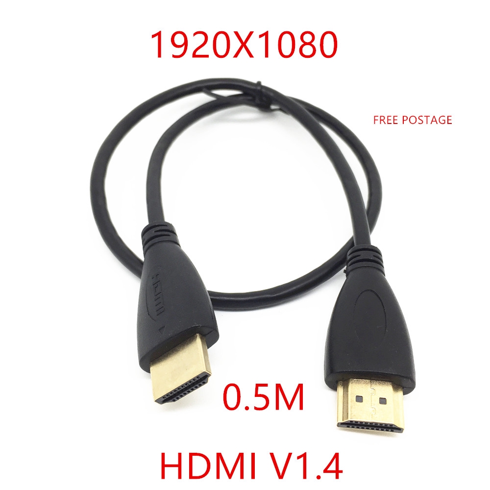 Cáp HDMI mạ vàng dài 50CM V1.4 tốc độ cao 1080P 3D tiện dụng