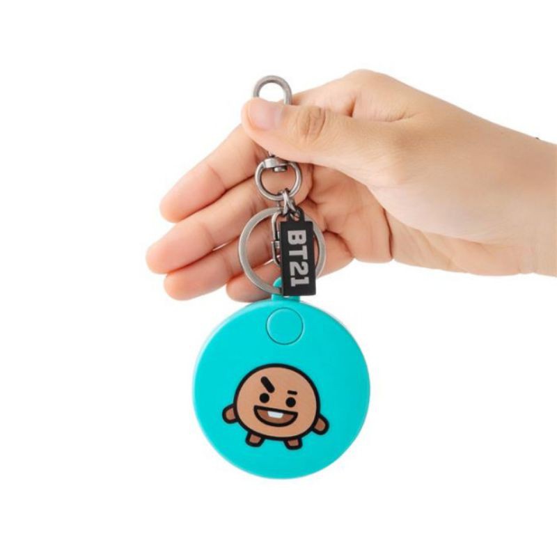 CÓ SẴN MÓC KHÓA CÓ ĐÈN BT21 SHOOKY CHÍNH HÃNG