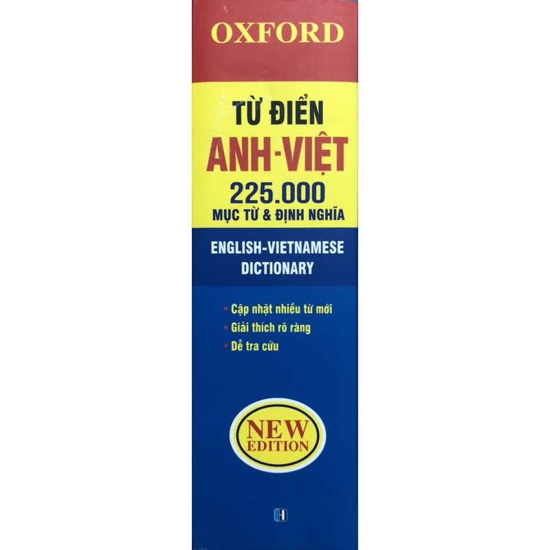 Sách - Từ điển Anh - Việt 225000 mục từ và định nghĩa