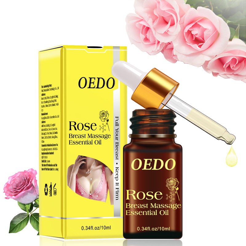 (Hàng Mới Về) Tinh Dầu Hoa Hồng Oedo 10ml Giúp Nâng Và Làm Săn Chắc Ngực Hiệu Quả