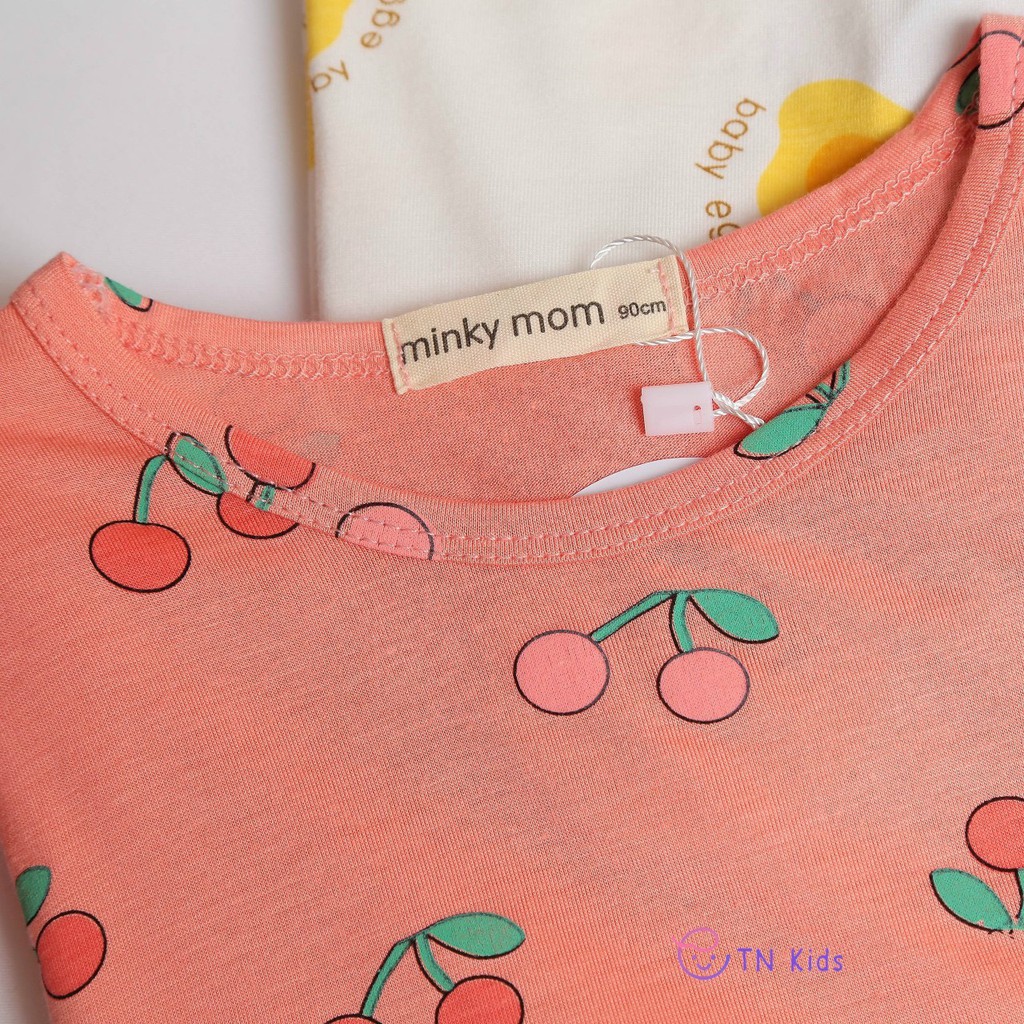 Bộ Dài Tay Cho Bé Trai Bé Gái - Chất Cotton Minky Mom - Co Giãn Tốt Mềm Mịn Thoáng Mát Thấm Hút Mồ Hôi (BA09)