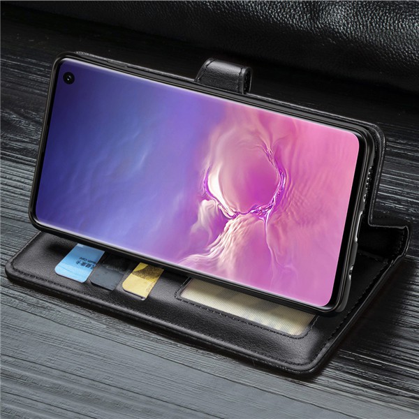 Samsung Galaxy S10 S10E S9+ S8 Plus PU Leather Case Wallet Card Slot Stand Cover/YDK