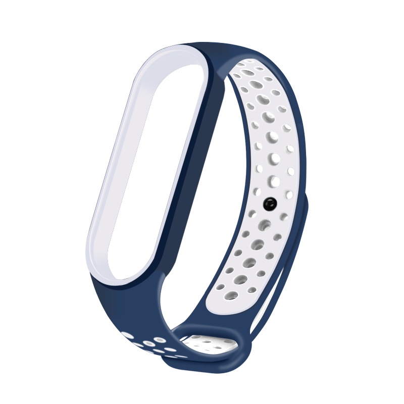 Mi Smart Band 6 Dây Đeo Thay Thế Chất Liệu Silicon Màu Trơn Cho Mi Band 5  Band5 strap