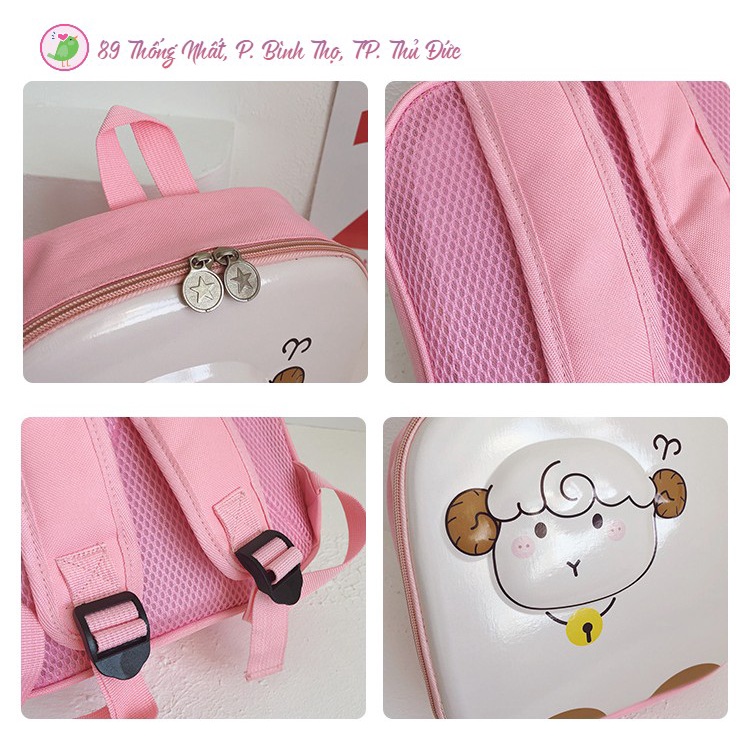 🎒🐑  Balo nắp vuông cho bé trai/ bé gái