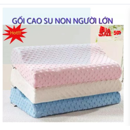 Goi cao su non Gối cao su non - CHỌN NGAY GỐI CAO SU NON Loại Cao Cấp Đặc biệt Nâng niu giấc ngủ trọn vẹn Mẫu 301A