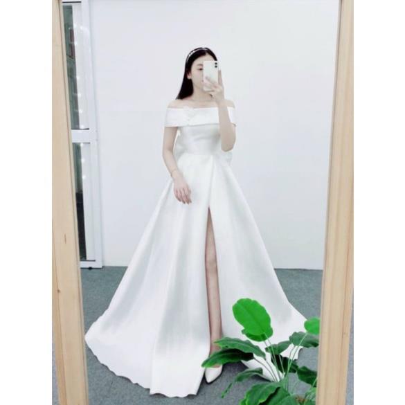 sale giá tốt Đầm váy dạ hội 5 trong 1 cô dâu đi bàn thanh lịch sang trọng !