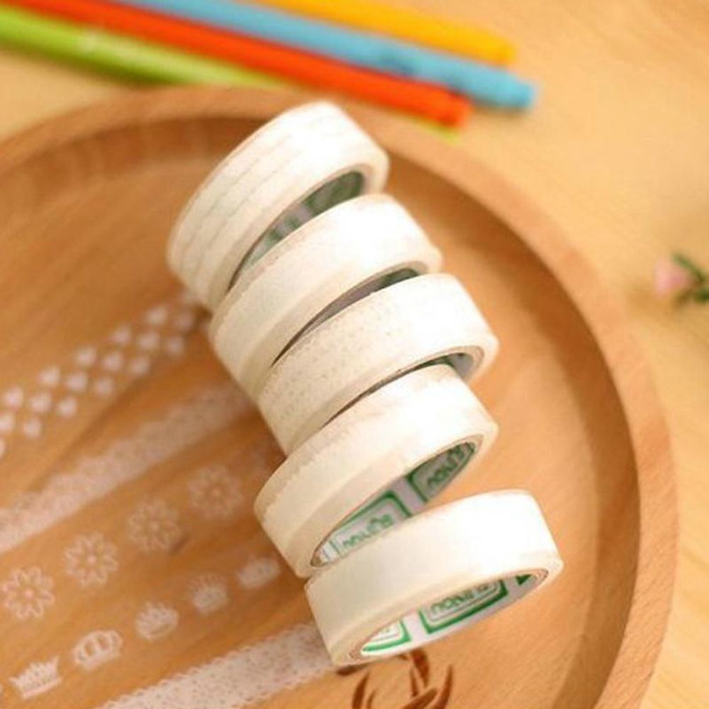 Cuộn Băng Keo Trong Suốt Dùng Trang Trí Văn Phòng