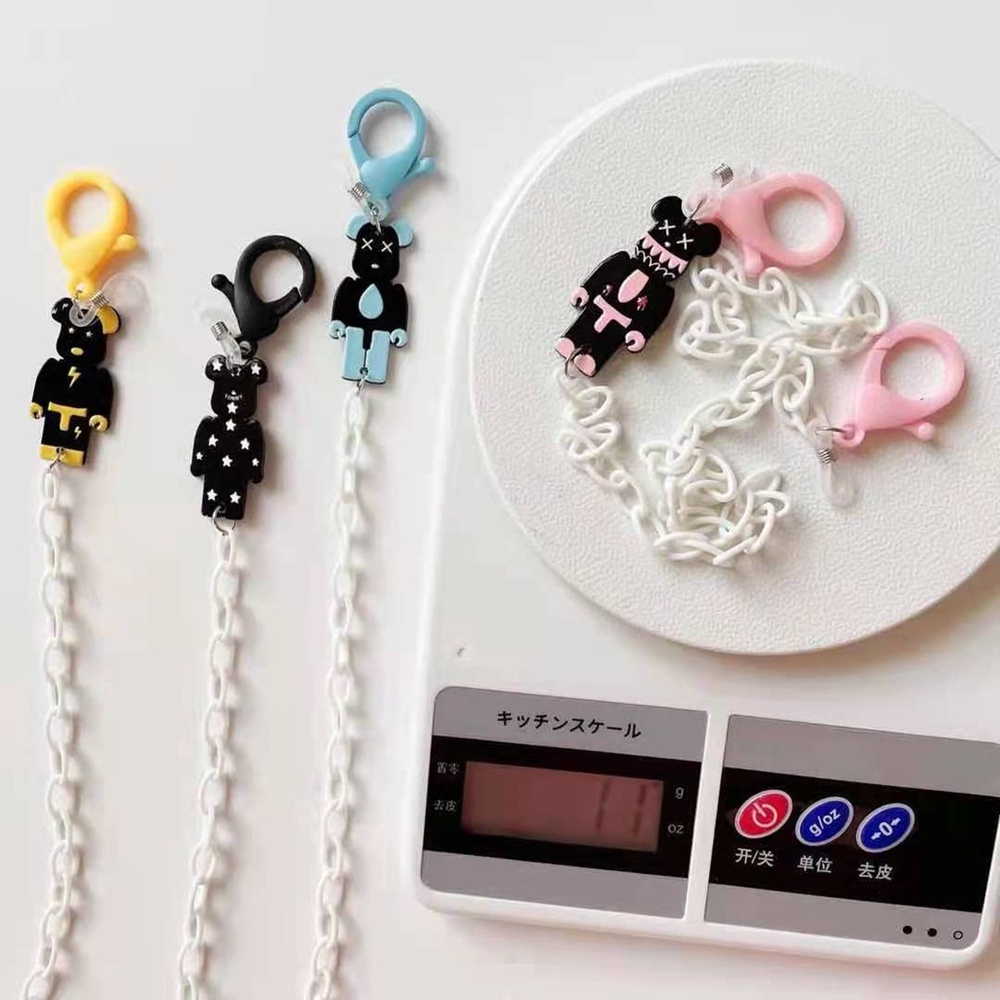 Dây đeo mắt kính chống thất lạc bằng acrylic họa tiết hoạt hình dễ thương