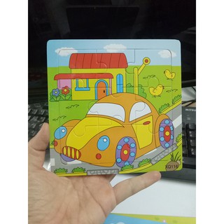 combo 4 tranh ghép 9 mảnh (khách tự chọn tranh)
