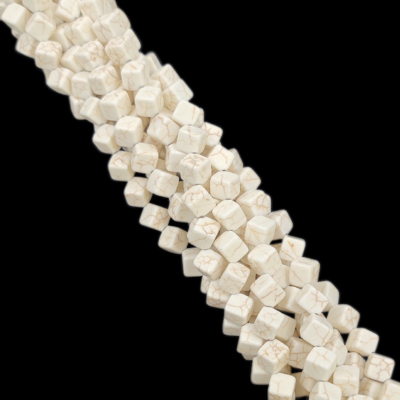 Bộ Hạt Đá Ngọc Lam Tự Nhiên Hình Vuông/Sao Biển/Hoa/Sao Biển Dùng Làm Trang Sức/Vòng Tay DIY Mới