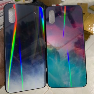 Ốp lưng Xiaomi redmi 9A viền dẻo mặt kính