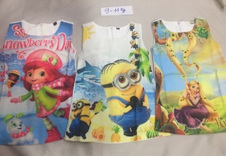 Váy ELSA/MINION cho bé gái [size 8-20kg]