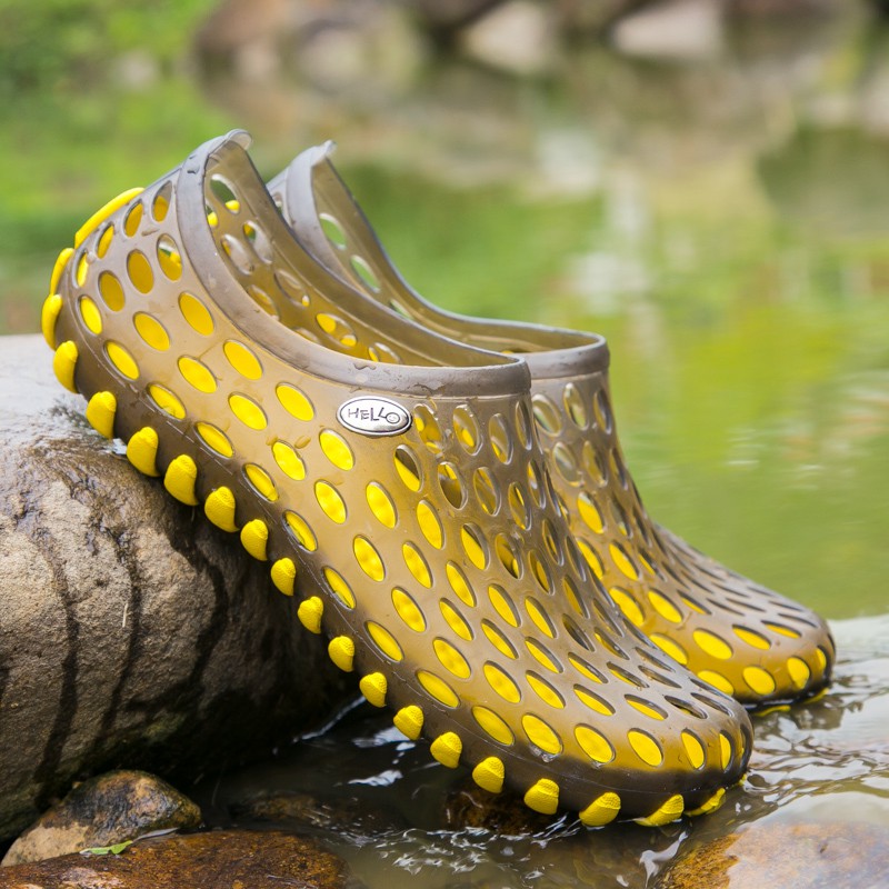 Giày Nhựa Đục Lỗ Thoáng Khí Chống Trượt Cho Nam Nữ | BigBuy360 - bigbuy360.vn