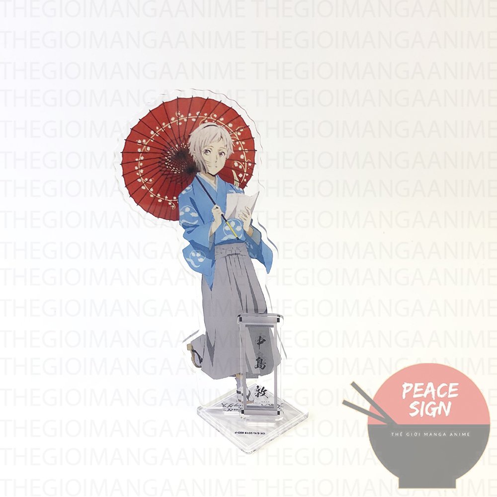 Standee BUNGO STRAYS DOG  ver KIMONO mô hình game anime mica trưng bày