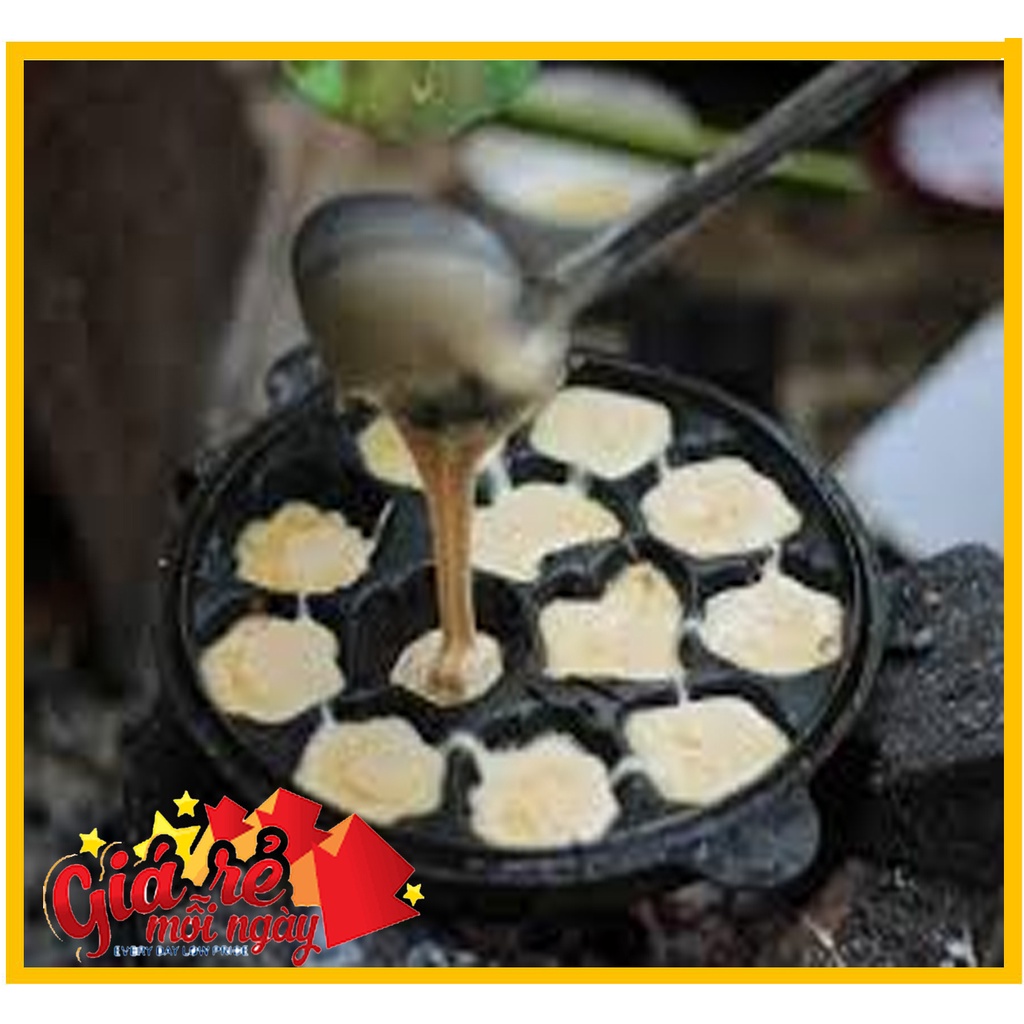 Khuôn bánh thuẫn bánh bông lan xưa cho sưu tầm décor quán