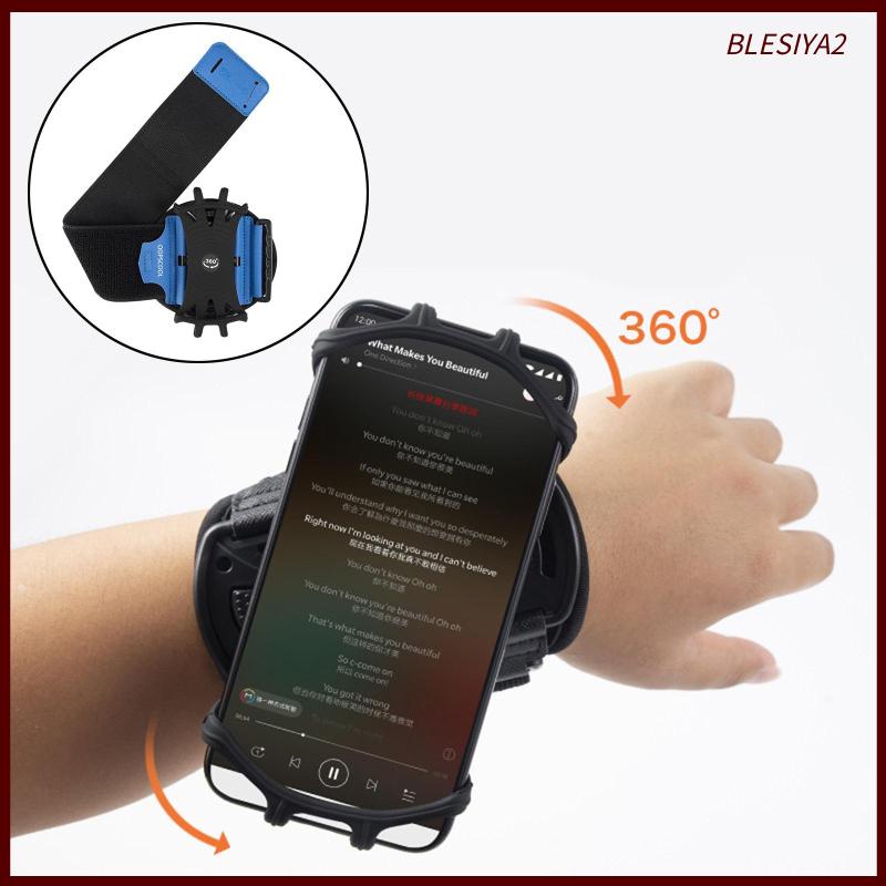 [Blesiya2] Túi Đựng Điện Thoại Đeo Cánh Tay Khi Tập Thể Thao / Chạy Bộ Màu Xanh Lam