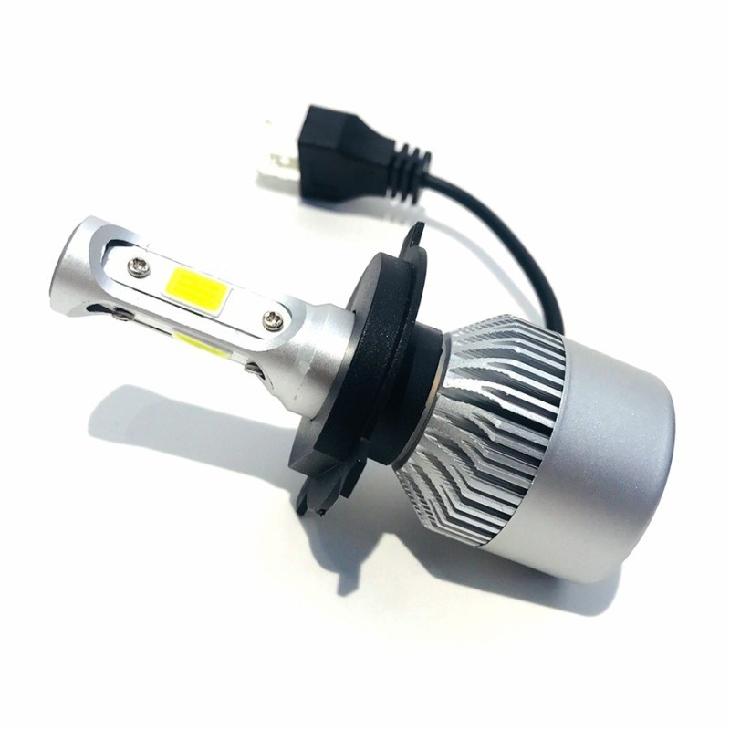 Đèn pha led C6 siêu sáng 3 tim LED - dùng cho ô tô - xe máy - Bh 6 tháng