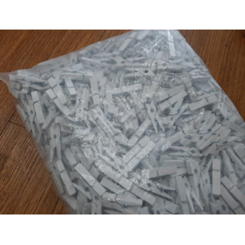 Set 50 kẹp gỗ dài 3.5cm