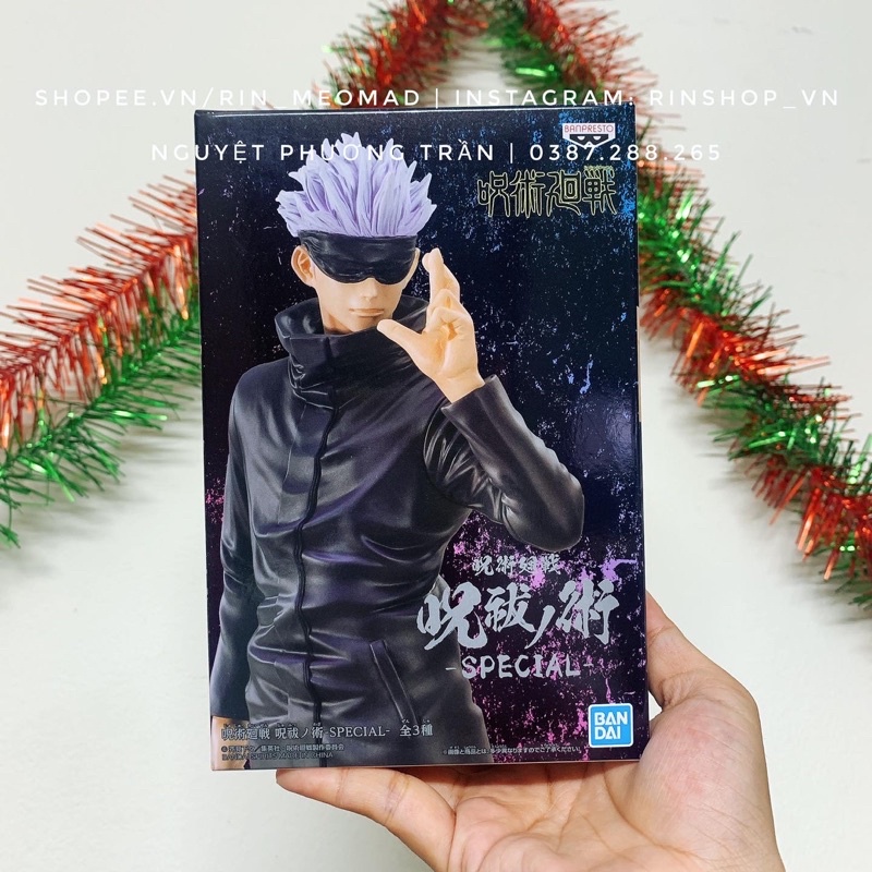 Mô Hình Chính Hãng Jujutsu Kaisen - Cursed Technique -Special- Megumi Fushiguro - Gojo Satoru - Yuji Itadori