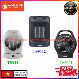 Quạt sưởi 2 chiều tiross ts9441 ts944 và sưởi gốm ts9442