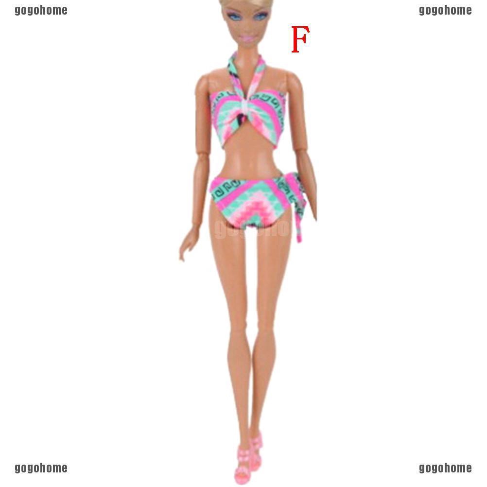 Bộ Đồ Bơi Bikini Cho Búp Bê Barbie
