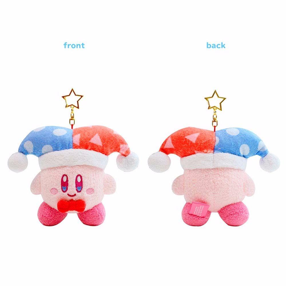 Búp Bê Kirby Nhồi Bông Màu Hồng Dễ Thương Dùng Trang Trí Túi Xách