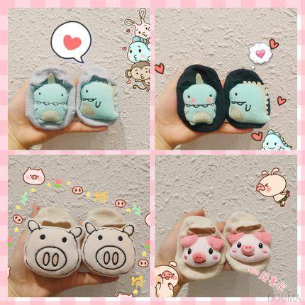 Vớ cotton chống trượt hình dạng hoạt hình dễ thương cho bé sơ sinh