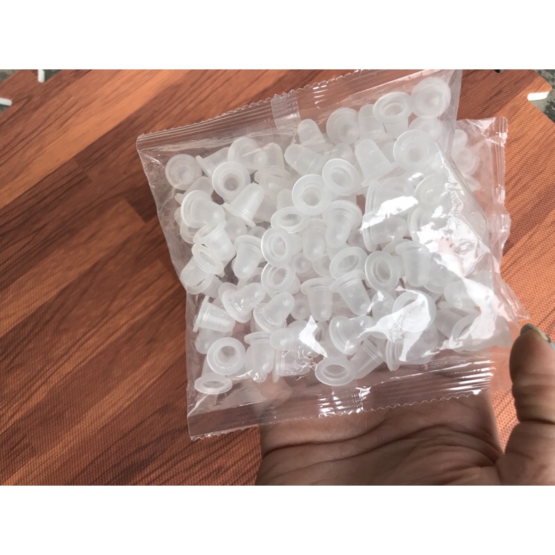 Hũ nhựa,silicon đựng mực