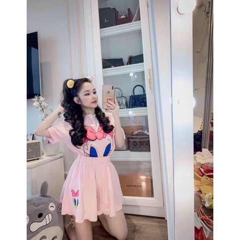 Set bộ áo thun quần đùi siêu dễ thương chất thun cotton - A0U