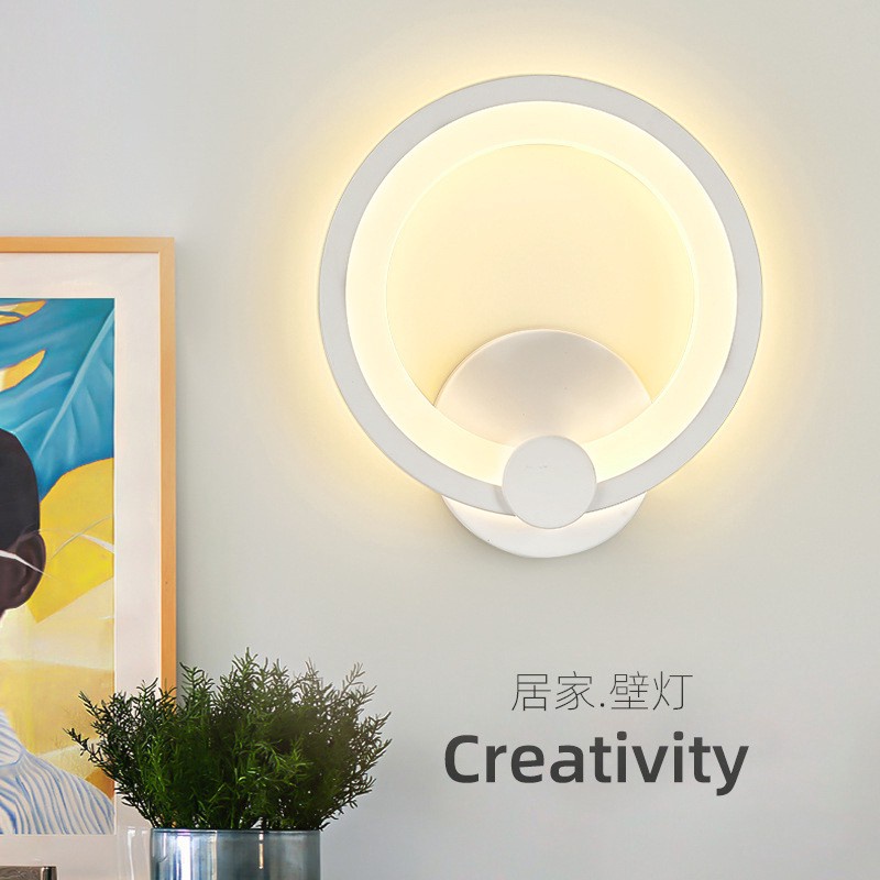 Đèn Led Gắn Tường 10w 12w Phong Cách Châu Mỹ Hiện Đại