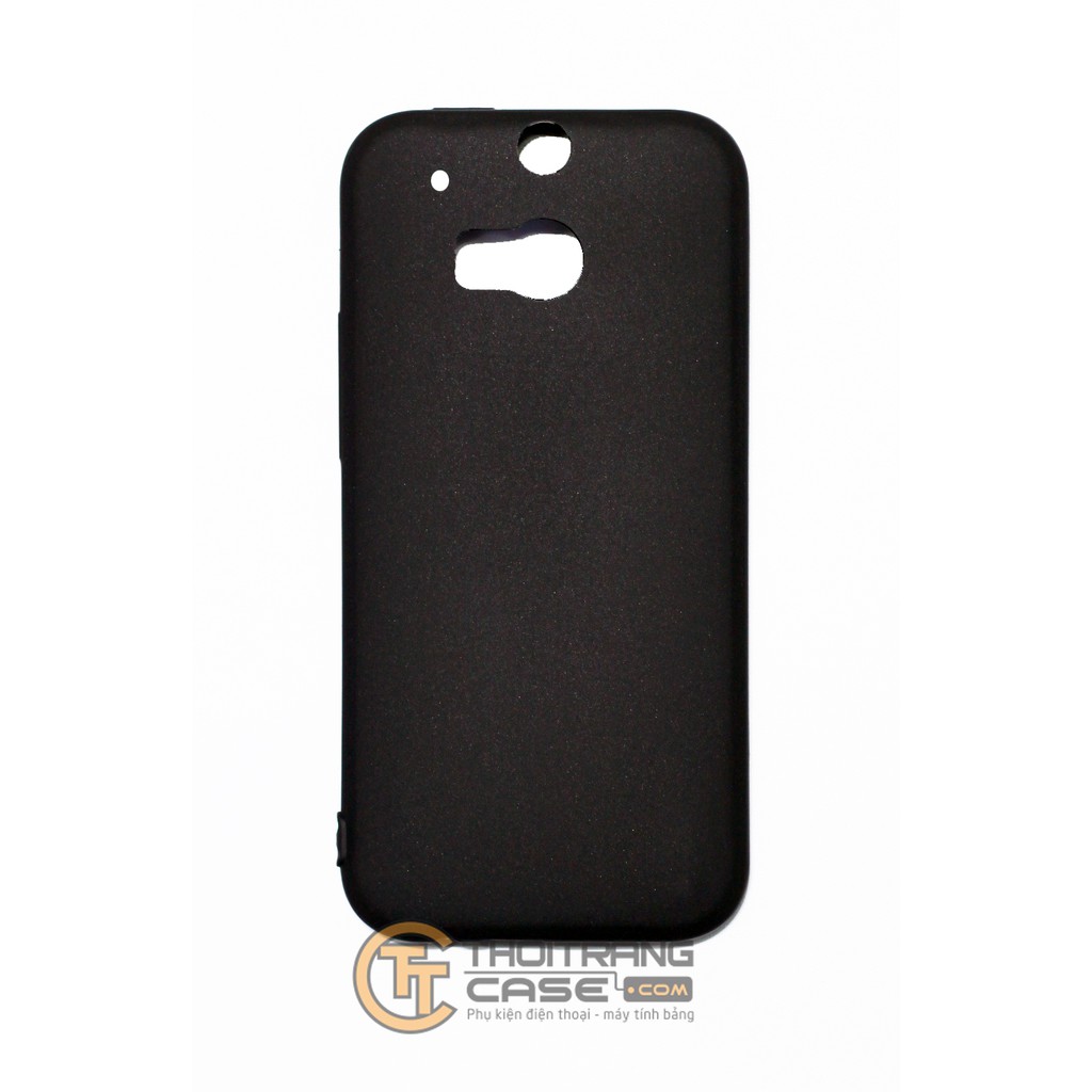 Ốp Lưng HTC One M8 silicone đen trơn