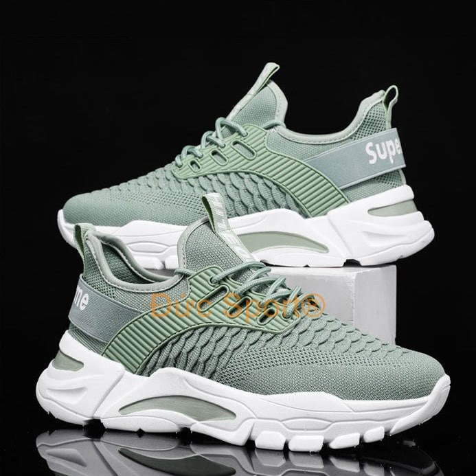 Giày nam sneaker hàn quốc công sở Đức Sport giầy thể thao nam tập gym chạy bộ thể dục cổ thấp G160