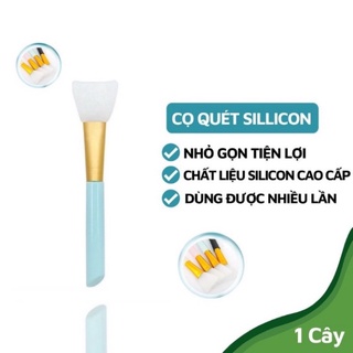 Cọ quét mặt nạ ( cọ quét nạ, trang điểm, đắp mặt nạ ) silicon cao cấp