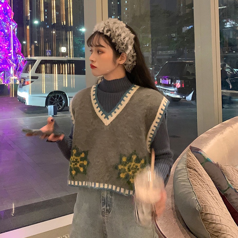 Áo khoác nữ cộc tay cổ bẻ form dài rộng thời trang Hàn