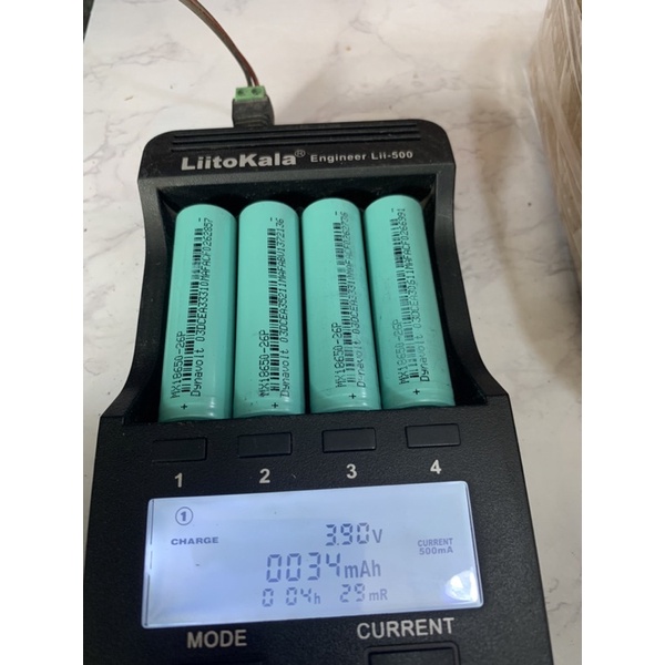 Cell Pin 16850 Dynavolt eve 2500-2600mAh dòng xã cao 5C/10A