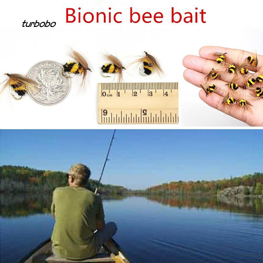 Set 10 Mồi Câu Cá Giả Côn Trùng Chất Lượng Cao