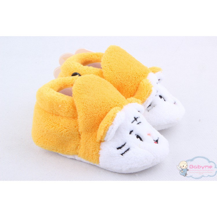 Giày lông hình thú chống trượt ấm áp cho bé