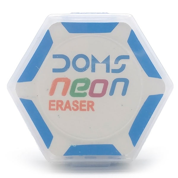 Gôm DOMS Neon Hex 7170 - Xanh Dương