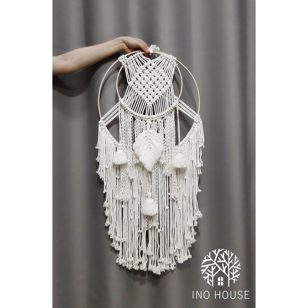 Macrame vòng gỗ