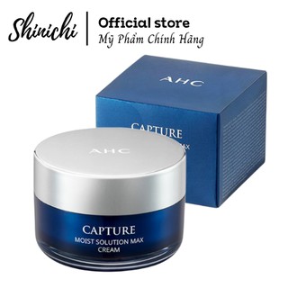 Kem dưỡng da AHC Capture Solution Prime Moist 50ml Xanh, Cấp Ẩm (Shinichi_Cosmetic117)
