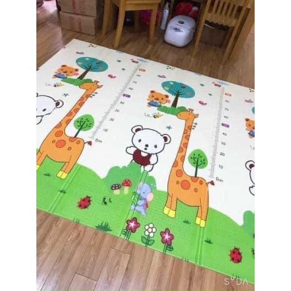 Thảm xốp cho bé XPE gấp gọn, tấm lót trải sàn chống thấm chống trơn