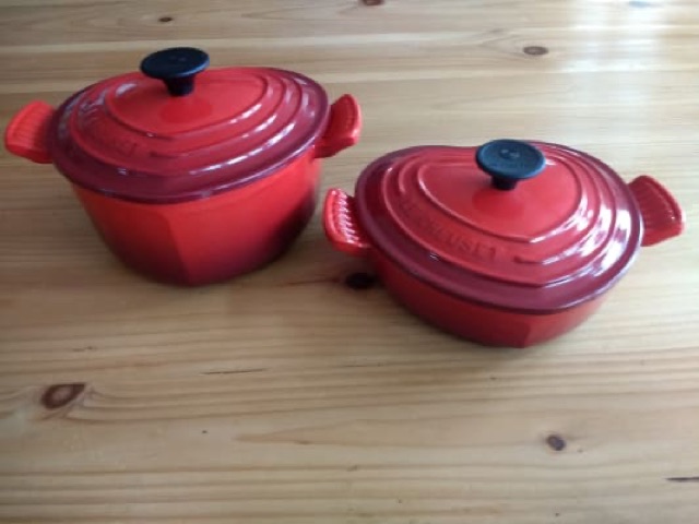 Nồi gang Le Creuset trái tim - Made in France