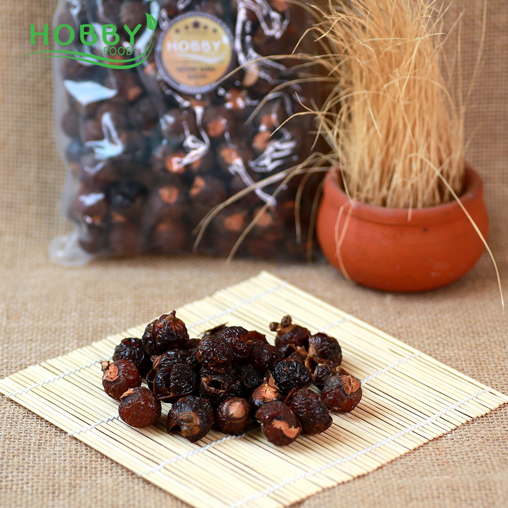 Quả bồ hòn đã bóc hạt - Bồ hòn khô tách hạt - Gói 500gram - HOBBY FOOD Bồ Hòn khô bóc hạt | BigBuy360 - bigbuy360.vn