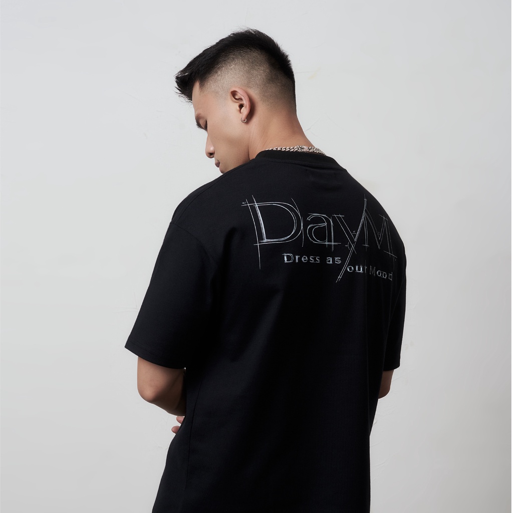Áo thun DayM | The Sketch - Form Âu, oversize, 100% cotton
